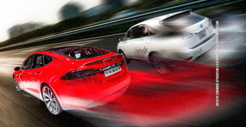 Tesla vs. Google: una guerra por los autos del futuro-0
