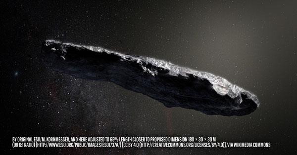 El primer asteroide interestelar no se parece a nada que hayamos visto jamás-0